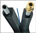 3/4 Dual High Temp Flexible Insulated SS Pipe w/ca